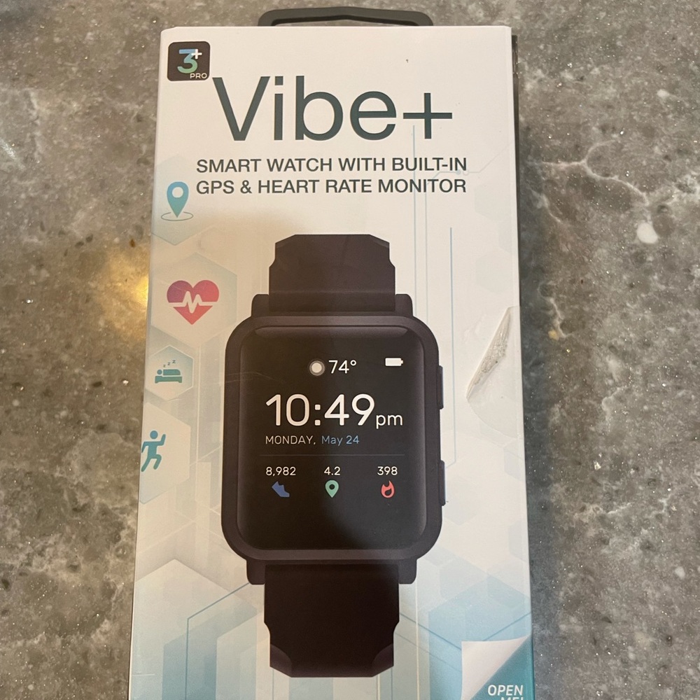 Vibe+ 3pro smart watch sealed.
